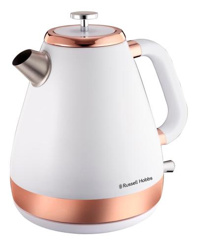 Russell Hobbs – Rose Gold Kettle – White Russell Hobbs – Rose Gold Kettle – White