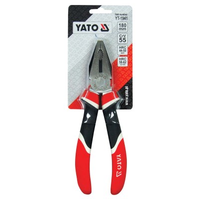 Yato Combination Pliers – 180mm – Industrial Yato Combination Pliers – 180mm – Industrial