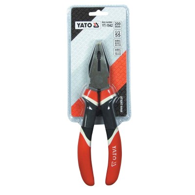 Yato Combination Pliers – 200mm – Industrial Yato Combination Pliers – 200mm – Industrial