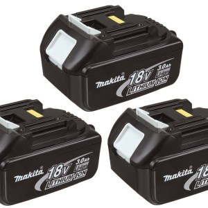 Makita – BULK Battery Combo – BL1830 3.0AH 18V Li-Ion Batteries (3 Pack) Makita – BULK Battery Combo – BL1830 3.0AH 18V Li-Ion Batteries (3 Pack)