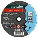 Metabo – Novorapid Grinding Disks (Pack of 10) (115 x 1.0 x 22.23) INOX Metabo – Novorapid Grinding Disks (Pack of 10) (115 x 1.0 x 22.23) INOX