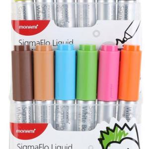 Monami Sigmaflo Liquid 220 Whiteboard Marker 12s Monami Sigmaflo Liquid 220 Whiteboard Marker 12s