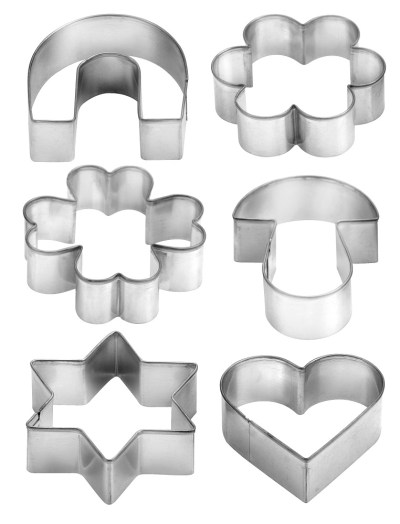 Tescoma 6 Cookie Cutters on Ring Tescoma 6 Cookie Cutters on Ring