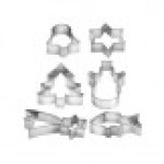 Tescoma 6 Christmas Cookie Cutters on Ring Tescoma 6 Christmas Cookie Cutters on Ring
