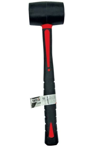 Yato Rubber Mallet- Fibreglass TPR handle Yato Rubber Mallet- Fibreglass TPR handle