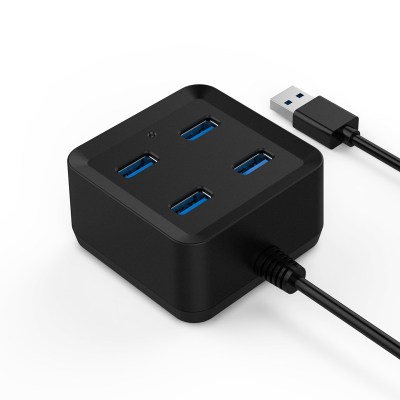 Orico 4 Port USB3.0 Ultra-Mini Hub Black Orico 4 Port USB3.0 Ultra-Mini Hub Black