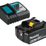 Makita BL1860B Battery & Compact Fast Battery Charger Combo Set Makita BL1860B Battery & Compact Fast Battery Charger Combo Set