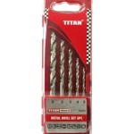 TITAN – HSS Metal Drill Bit Set – 5 Piece TITAN – HSS Metal Drill Bit Set – 5 Piece