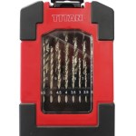 TITAN – HSS Metal Drill Bit Set – 25 Piece TITAN – HSS Metal Drill Bit Set – 25 Piece
