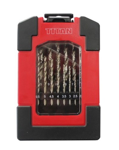 TITAN – HSS Metal Drill Bit Set – 25 Piece TITAN – HSS Metal Drill Bit Set – 25 Piece