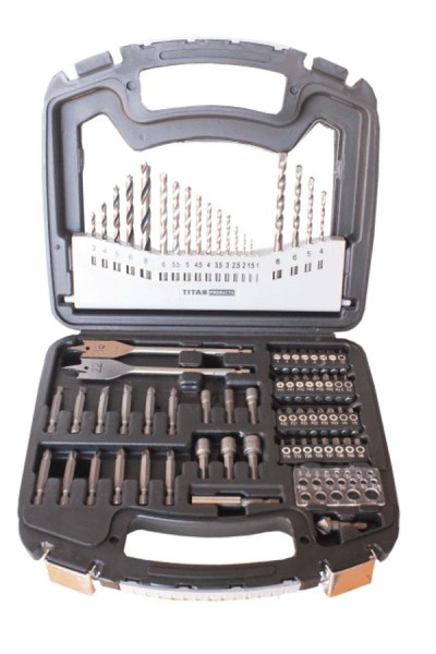 TITAN – Drill and Bit Set – 72 Piece TITAN – Drill and Bit Set – 72 Piece