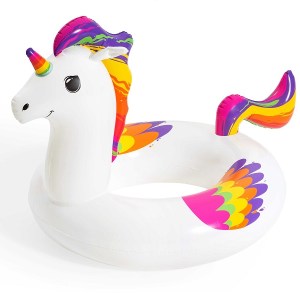 Bestway 119cm x 91cm Fantasy Unicorn Swim Ring Bestway 119cm x 91cm Fantasy Unicorn Swim Ring