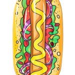 Bestway 1.90m x 1.09m Hot Dog Pool Lounge Bestway 1.90m x 1.09m Hot Dog Pool Lounge