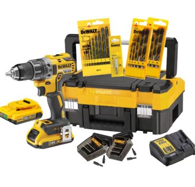 Dewalt 18V Cordless Drill Driver In Tstak Kit (2.0Ah) Dewalt 18V Cordless Drill Driver In Tstak Kit (2.0Ah)