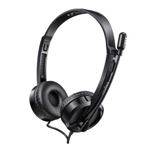 Rapoo H120 Wired USB Stereo Headset – Black Rapoo H120 Wired USB Stereo Headset – Black