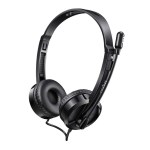 Rapoo H120 Wired USB Stereo Headset – Black Rapoo H120 Wired USB Stereo Headset – Black