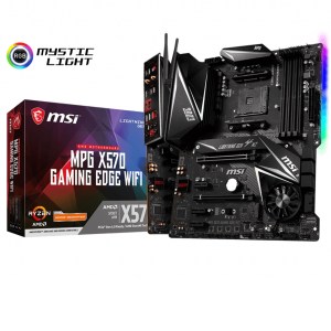 MSI MPG X570 Gaming Edge Wi-Fi AMD AM4 ATX Gaming Motherboard MSI MPG X570 Gaming Edge Wi-Fi AMD AM4 ATX Gaming Motherboard