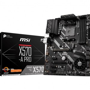 MSI X570-A Pro AMD AM4 ATX Gaming Motherboard MSI X570-A Pro AMD AM4 ATX Gaming Motherboard