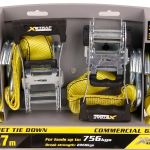 X- Strap Commercial Duty Wide Ratchet Tie Downs – 4,3m x 378mm – 2 Piece X- Strap Commercial Duty Wide Ratchet Tie Downs – 4,3m x 378mm – 2 Piece
