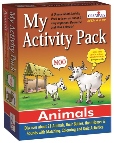 Creatives My Activity Pack- Animals Creatives My Activity Pack- Animals