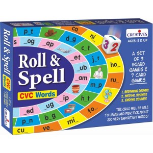 Creative’s Roll and Spell – CVC Words Creative’s Roll and Spell – CVC Words