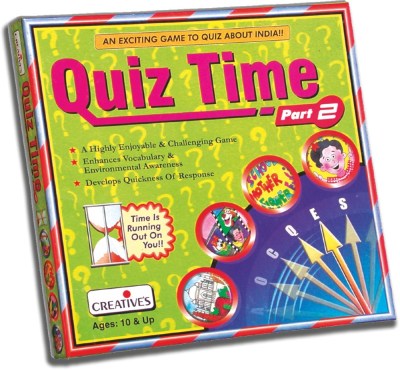 Creatives Quiz Game 2 – develops vocabulary and general knowledge Creatives Quiz Game 2 – develops vocabulary and general knowledge