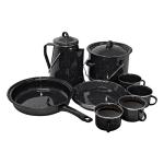 13 Piece Black enamel Camping Set 13 Piece Black enamel Camping Set