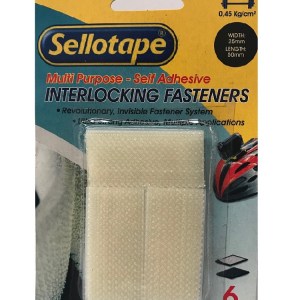 Hook & Loop Interlocking Fasteners (x6) Hook & Loop Interlocking Fasteners (x6)