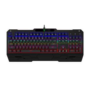T-Dagger Battleship Wired Rainbow Mechanical Gaming Keyboard T-Dagger Battleship Wired Rainbow Mechanical Gaming Keyboard