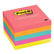 3M Post-it 3X3 5 Pads Cube Cape Town Collection 3M Post-it 3X3 5 Pads Cube Cape Town Collection