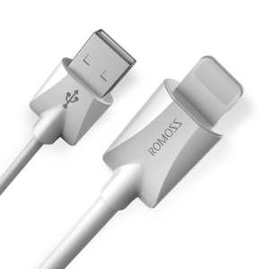Romoss USB to Lightning 1m Cable – White Romoss USB to Lightning 1m Cable – White