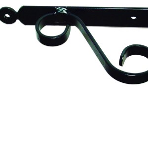 Tuscany Scroll Shelf Bracket – Black (LARGE) Tuscany Scroll Shelf Bracket – Black (LARGE)