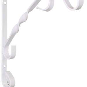 Scroll Shelf Bracket White – 200X201 Scroll Shelf Bracket White – 200X201
