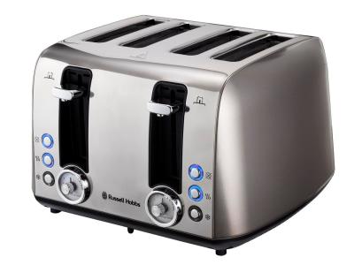 Russell Hobbs Vintage 4-Slice Toaster, Grey Russell Hobbs Vintage 4-Slice Toaster, Grey