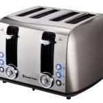 Russell Hobbs Vintage 4-Slice Toaster, Grey Russell Hobbs Vintage 4-Slice Toaster, Grey