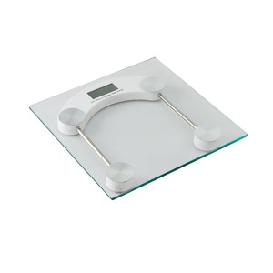 Glass Bathroom Scale – LCD Display Glass Bathroom Scale – LCD Display