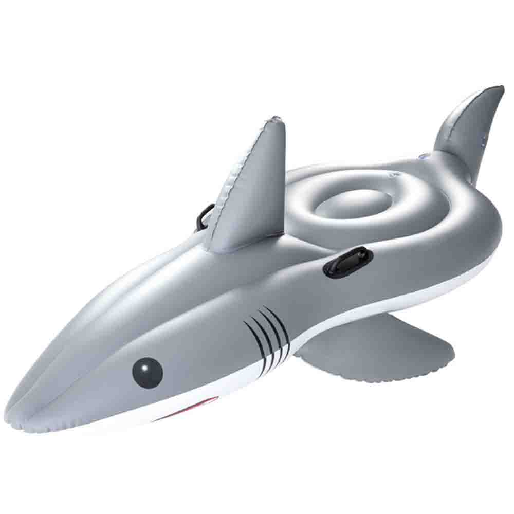 2.54mx1.22m Shark Funday Jumbo Floatie 2.54mx1.22m Shark Funday Jumbo Floatie