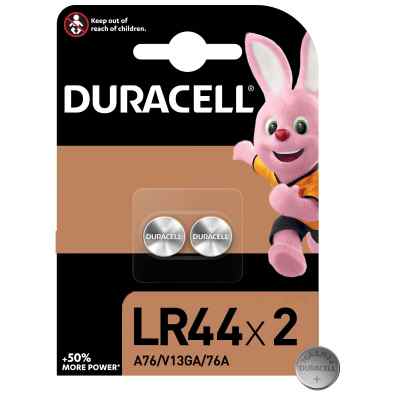 Duracell Specialty LR44 Alkaline Button Battery 1.5V (76A / A76) – 2 Pack Duracell Specialty LR44 Alkaline Button Battery 1.5V (76A / A76) – 2 Pack