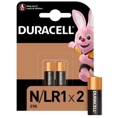 Duracell Specialty N Alkaline Battery 1.5V (E90 / LR1) – 2 Pack Duracell Specialty N Alkaline Battery 1.5V (E90 / LR1) – 2 Pack