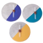 Handcrafted Cement Wall Plant Displays – Set of 3 Handcrafted Cement Wall Plant Displays – Set of 3