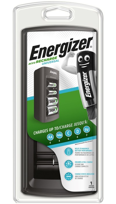 Energizer New Universal Charger Energizer New Universal Charger