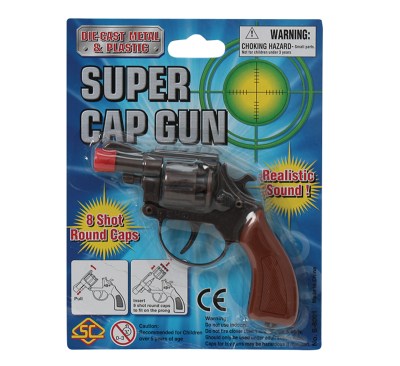 8 Shot Metal Die Cast Cap Gun 8 Shot Metal Die Cast Cap Gun