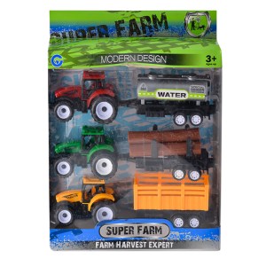 Super Farm – Vehicles – Farm Tractor – Childrens Toys – Set Of 3 Super Farm – Vehicles – Farm Tractor – Childrens Toys – Set Of 3