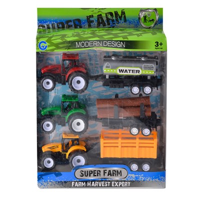 Super Farm – Vehicles – Farm Tractor – Childrens Toys – Set Of 3 Super Farm – Vehicles – Farm Tractor – Childrens Toys – Set Of 3