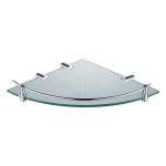 Wildberry Glass Shelf With Steel Rail – 200mm Wildberry Glass Shelf With Steel Rail – 200mm