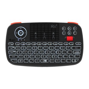 Rii Wireless Qwerty Backlit Gamepad Touchpad|Keyboard|Scroll Wheel Black Rii Wireless Qwerty Backlit Gamepad Touchpad|Keyboard|Scroll Wheel Black