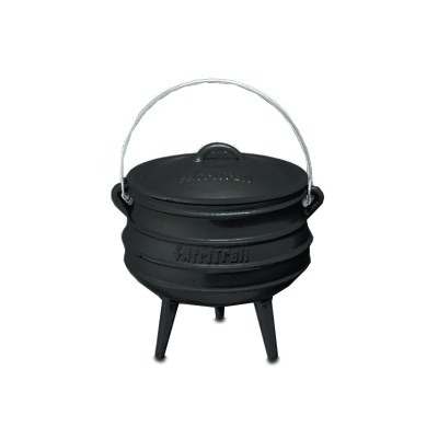 AfriTrail Cast Iron Potjie Pot Size No 1/4 AfriTrail Cast Iron Potjie Pot Size No 1/4
