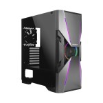 Antec DA601 RGB LED Tempered Glass Side ATX Gaming Chassis – Black Antec DA601 RGB LED Tempered Glass Side ATX Gaming Chassis – Black