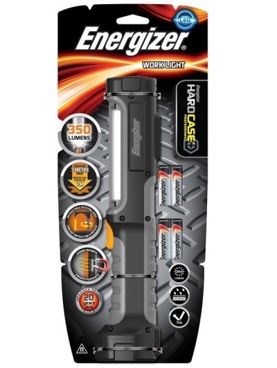 Energizer HardCase Pro Work Light 350 Lumens incl. 4x AA Energizer HardCase Pro Work Light 350 Lumens incl. 4x AA