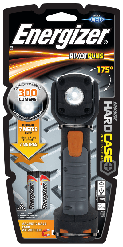 Energizer Hard Case Pro Pivot Plus Light Incl. 2x AA Energizer Hard Case Pro Pivot Plus Light Incl. 2x AA